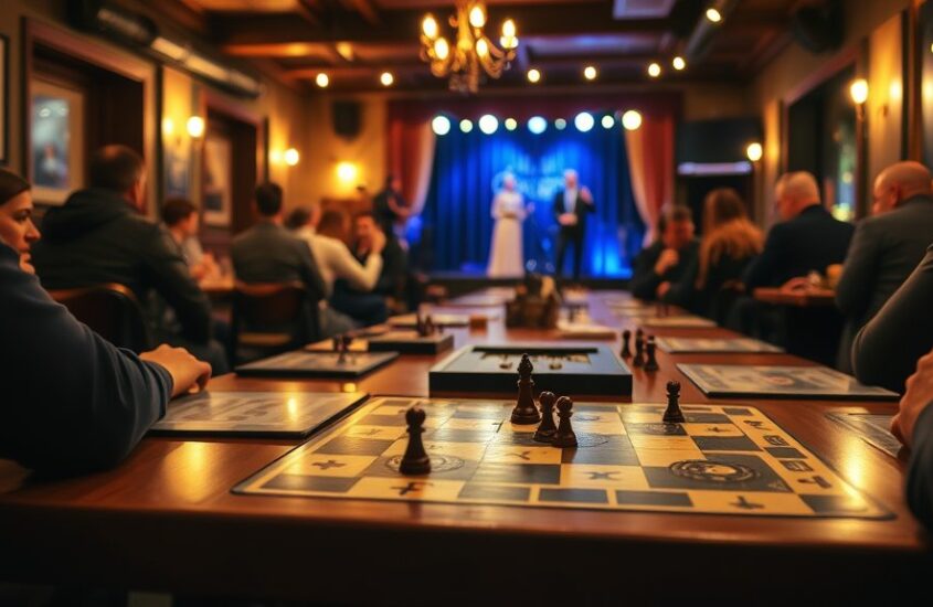 Een onvergetelijke avond uit in rotterdam: spelletjes en muziek