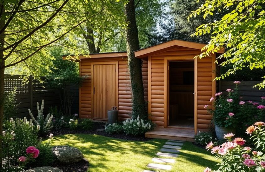 Vergunningen voor een sauna in de tuin: wat je moet weten