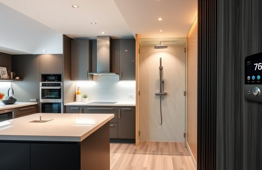 Slimme technologie in de keuken en badkamer voor meer comfort